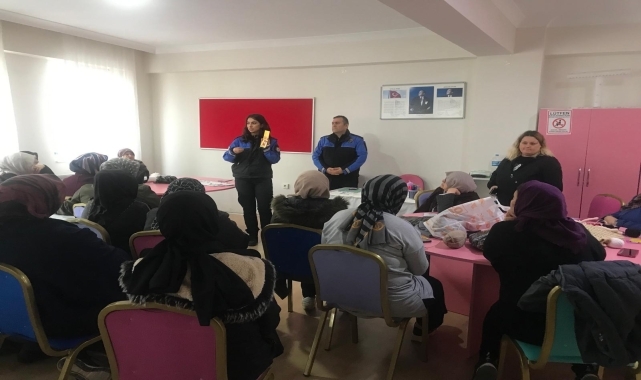 Samsun Emniyetinden vatandaşlara bilgilendirme çalışması