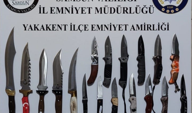 Samsun'da polis ekipleri uyuşturucu madde ele geçirdi