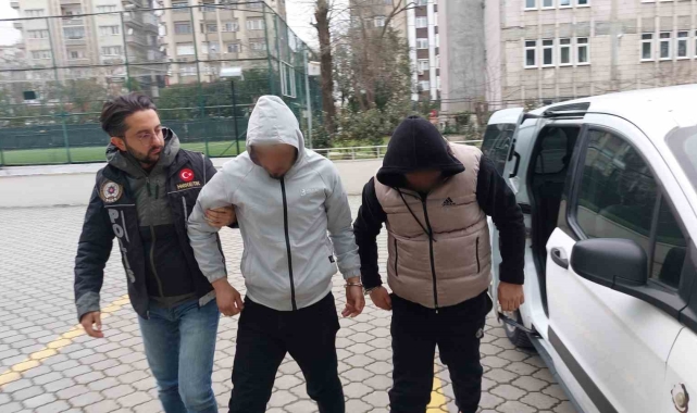 Samsun'da uyuşturucu ticaretinden 2 kişi tutuklandı