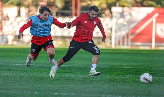 Samsunspor, Antalyaspor maçının hazırlıklarını sürdürdü