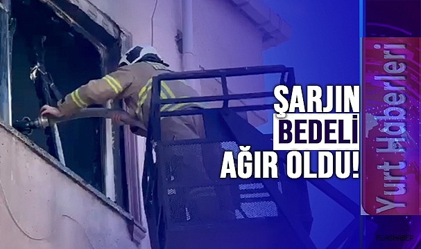 ŞARJDA BIRAKILAN TELEFON FELAKETE YOL AÇTI!