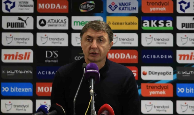 Shota Arveladze: "Gol yemeden oynamaya başlamıyoruz"