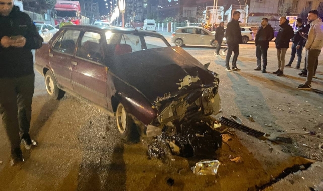 Siirt'te trafik kazası: 1 yaralı