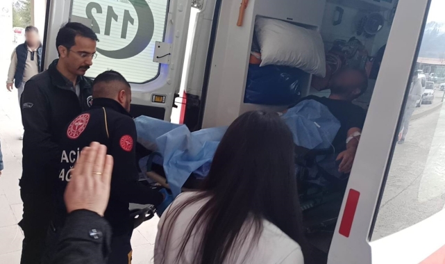 Silahla yaralanıp kendi aracıyla hastaneye gitti