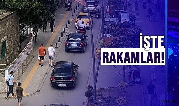 SİNOP'TA TRAFİĞE KAYITLI ARAÇ SAYISI ARTTI!