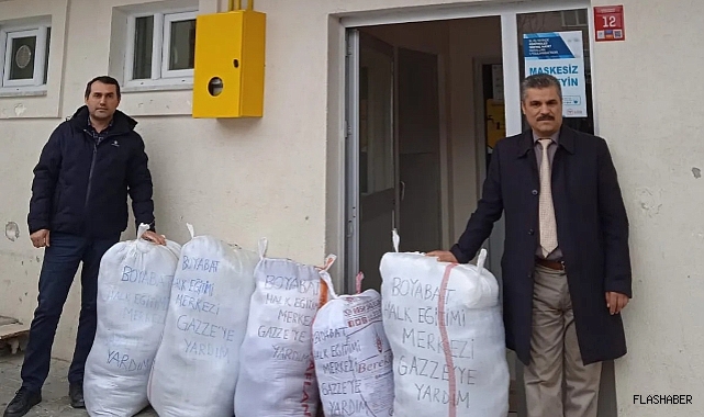 SİNOP’TAN GAZZEYE YARDIM ELİ