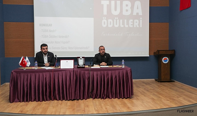SİNOP ÜNİVERSİTESİ'NDE TÜBA AKADEMİ ÖDÜLLERİ KONUŞULDU!