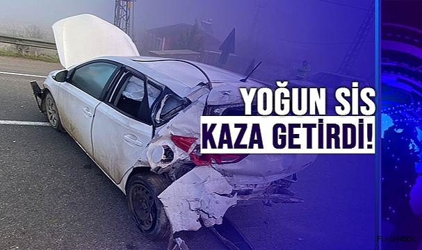 SİNOP YOLUNDA FECİ KAZA!