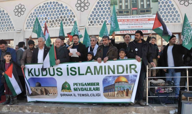 Şırnak'ta İsrail saldırılarına tepkiler devam ediyor