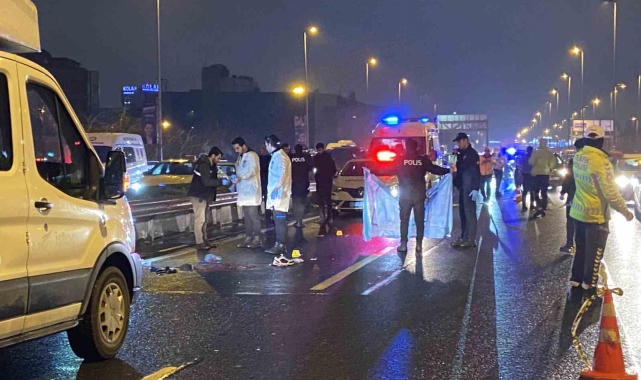 Şişli'de feci kaza: Bariyerlere çarpan motosiklet sürücüsü hayatını kaybetti