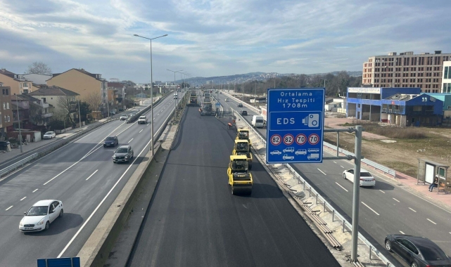 Stadyum yolunda İstanbul istikameti trafiğe açıldı