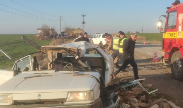 Sürücüsünün kontrolünü kaybeden otomobil takla attı: 1 yaralı