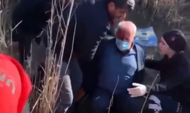 Takla atan araçta 4 kişi yaralandı