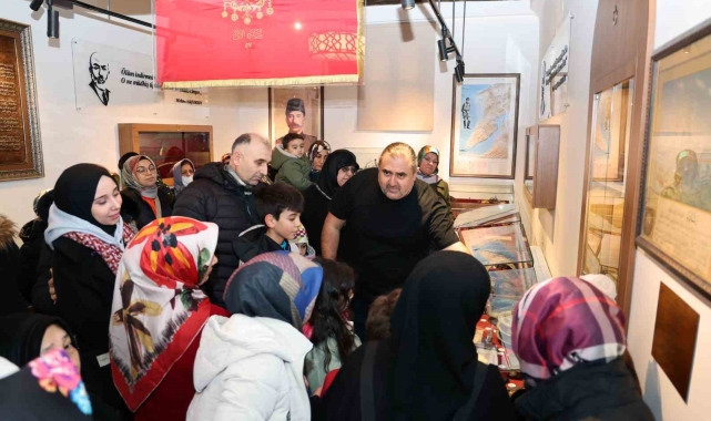 Talas'ın Çanakkale Müzesine rekor ziyaretçi