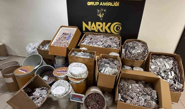 Tavuk çiftliği uyuşturucu imalathanesi çıktı