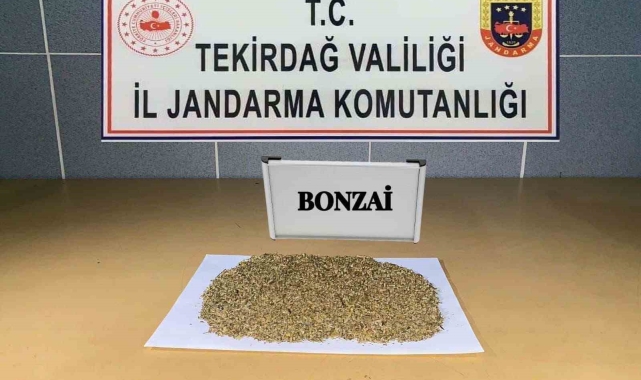 Tekirdağ'da 4 kişi uyuşturucudan yakalandı