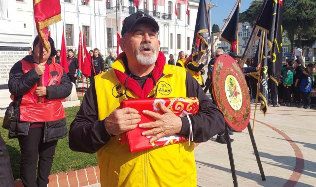 Tekirdağ'da 57. Alay sancak teslim töreni düzenlendi