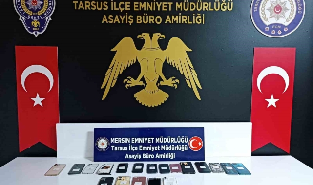 Telefon tamircisi hırsız çıktı: 19 cep telefonu ele geçirildi
