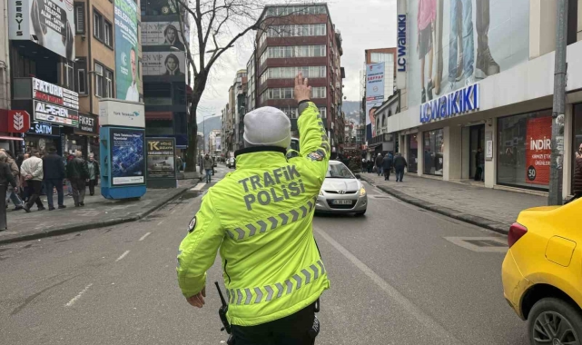 Ticari araçlara denetim yapıldı