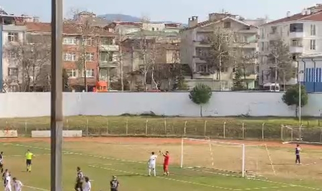 Tokat'ta penaltı pozisyonunda fair playa aday hareket