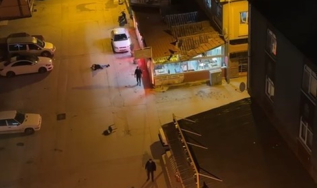 Tokat'ta sandalyeli kavga kamerada