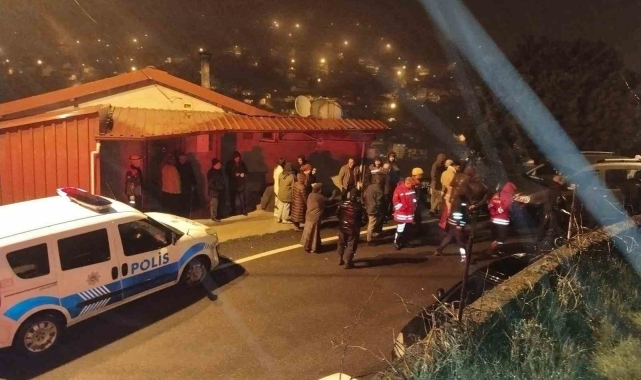 Toprak kayması paniğe neden oldu