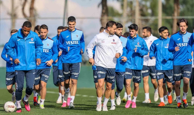 Trabzonspor'un yeni transferi Thomas Meunier ilk antrenmanına çıktı