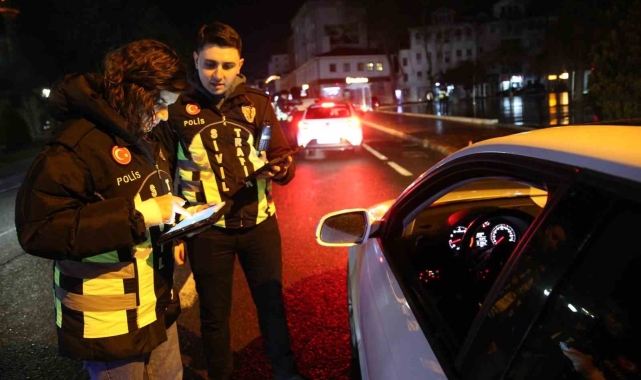 Trafik polisinden şehrin her köşesine eş zamanlı denetim