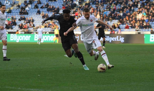 Trendyol Süper Lig: Hatayspor: 1 - Fatih Karagümrük: 0