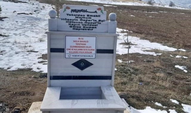 Tularemi tabelalarına zarar verildi, kaymakamlık açıklama yaptı