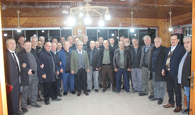 TÜRKELİ'DE MUHTARLARA VEDA YEMEĞİ!