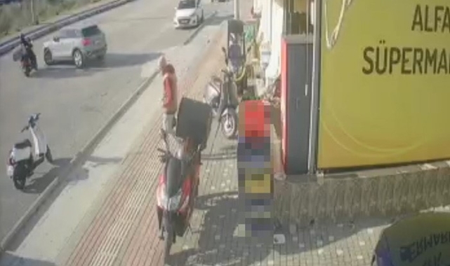 'U' dönüşü motosiklet sürücüsünün yaralanmasıyla sonuçlandı