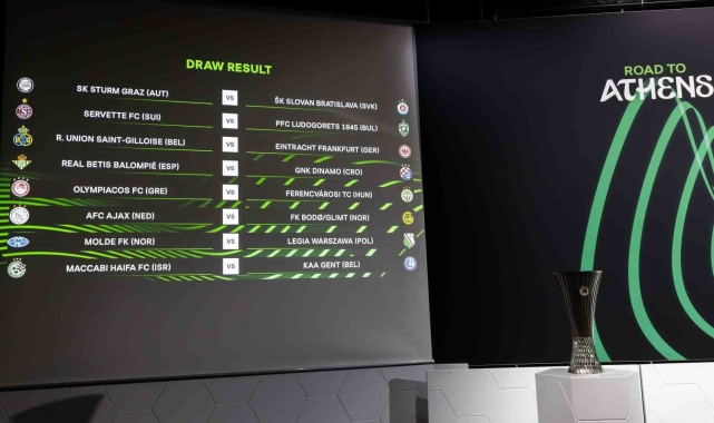 UEFA Avrupa Konferans Ligi'nde play-off heyecanı