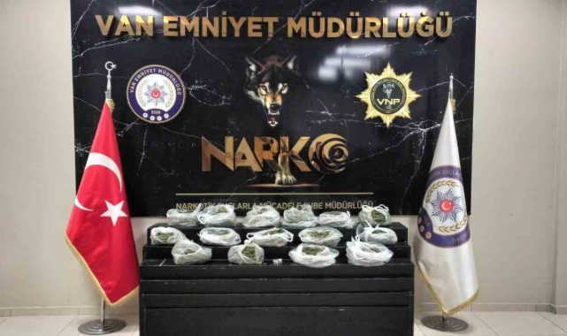 Van'da 22 kilo 211 gram uyuşturucu ele geçirildi