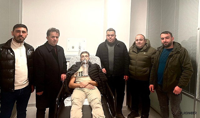 YANGINDAN ETKİLENEN PERSONELE ZİYARET!
