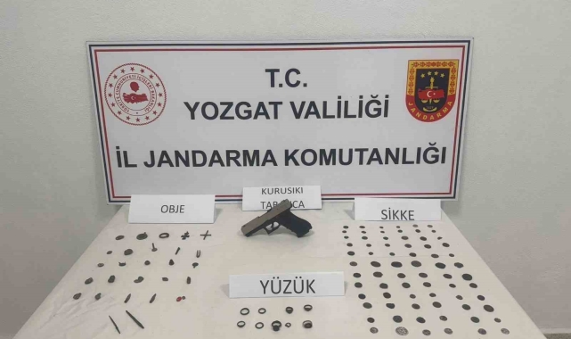 Yozgat'ta 109 parça tarihi eser ele geçirildi