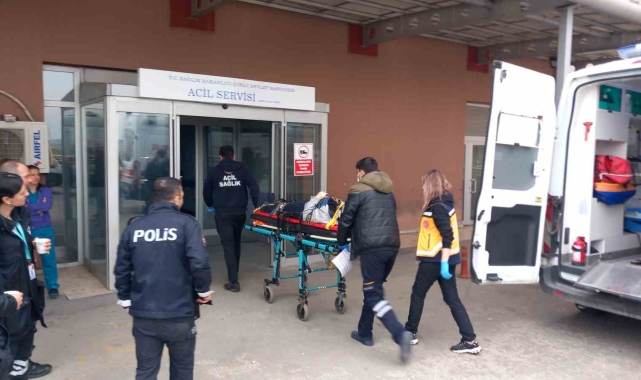 4'üncü kattan düşen kişi yaralandı