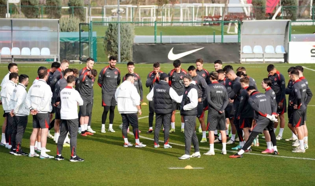 A Milli Takım, Macaristan ve Avusturya maçlarının hazırlıklarını sürdürdü