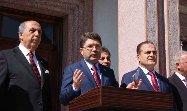 Adalet Bakanı Tunç: "Ülkemiz aleyhine çalışan kimseye müsaade etmeyeceğiz"