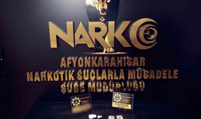 Afyonkarahisar'da uyuşturucu madde ele geçirildi