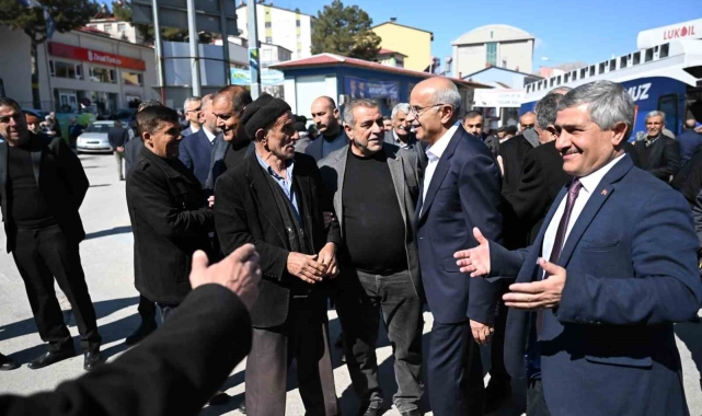 AK Parti Büyükşehir Belediye Başkan Adayı Sami Er Arapgir ilçesini ziyaret etti
