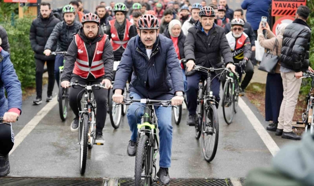 AK Parti İBB Başkan Adayı Kurum: "Bisiklet İstanbul'da artık bir ulaşım aracı olacak"