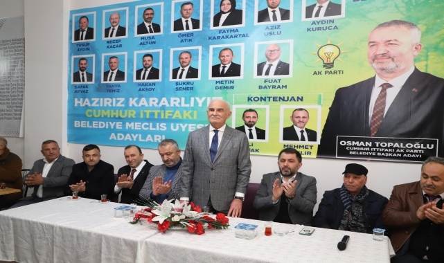 AK Parti'li Yılmaz'dan 19 Mayıs seçim koordinasyon merkezine ziyaret