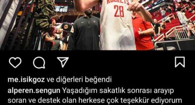 Alperen Şengün'den sakatlığıyla ilgili açıklama