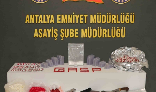 Antalya'da aranan 218 şüpheli tutuklandı