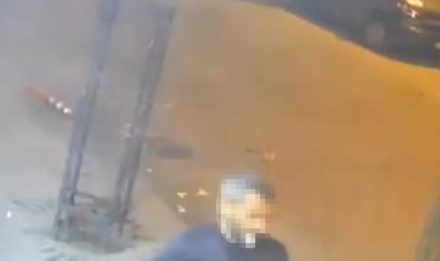 Arnavutköy'de matkap hırsızları kamerada