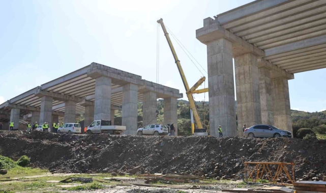 Aydın-Denizli Otoban Yolu inşaatında iş kazası