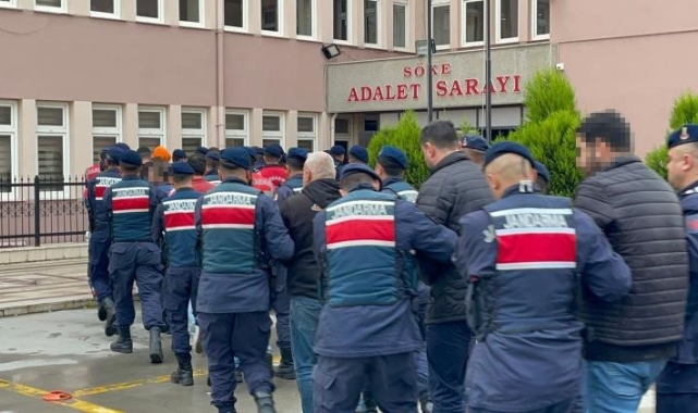 Aydın'da "Mahzen-5" operasyonunda 6 tutuklama