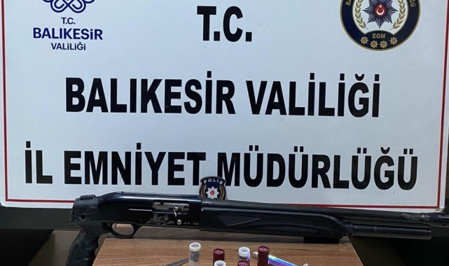 Balıkesir'de şüpheli şahıs denetimi