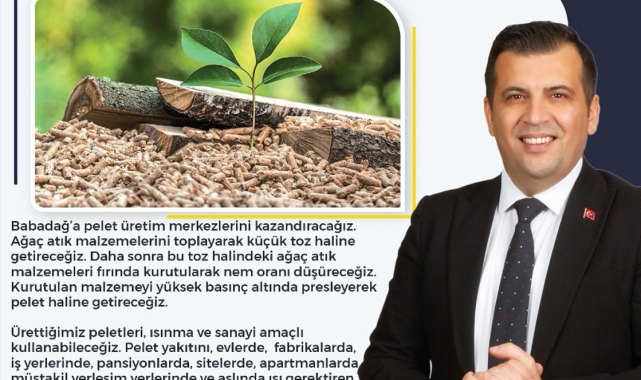 Başkan Atlı'dan 'Pelet Üretim Merkezi' projesi
